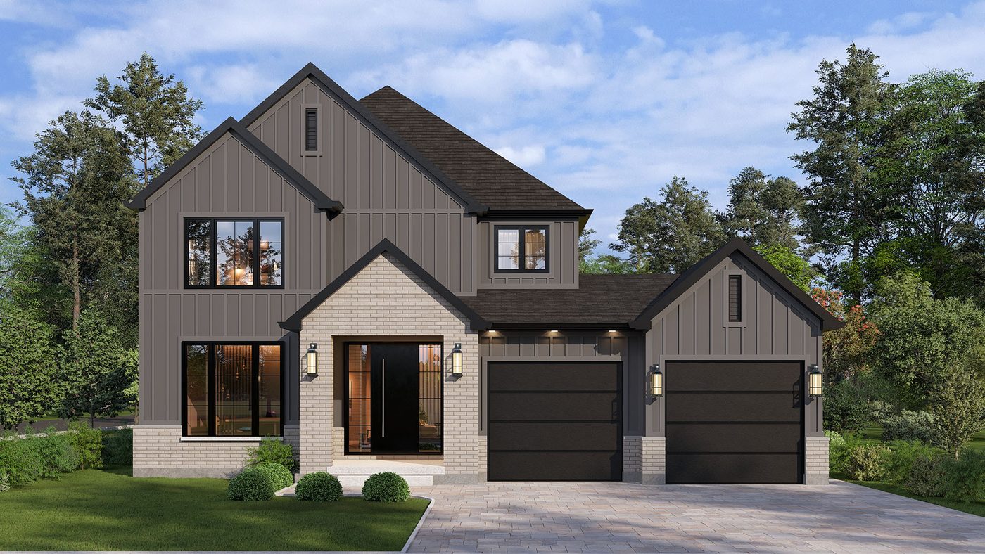The Petunia model home rendering