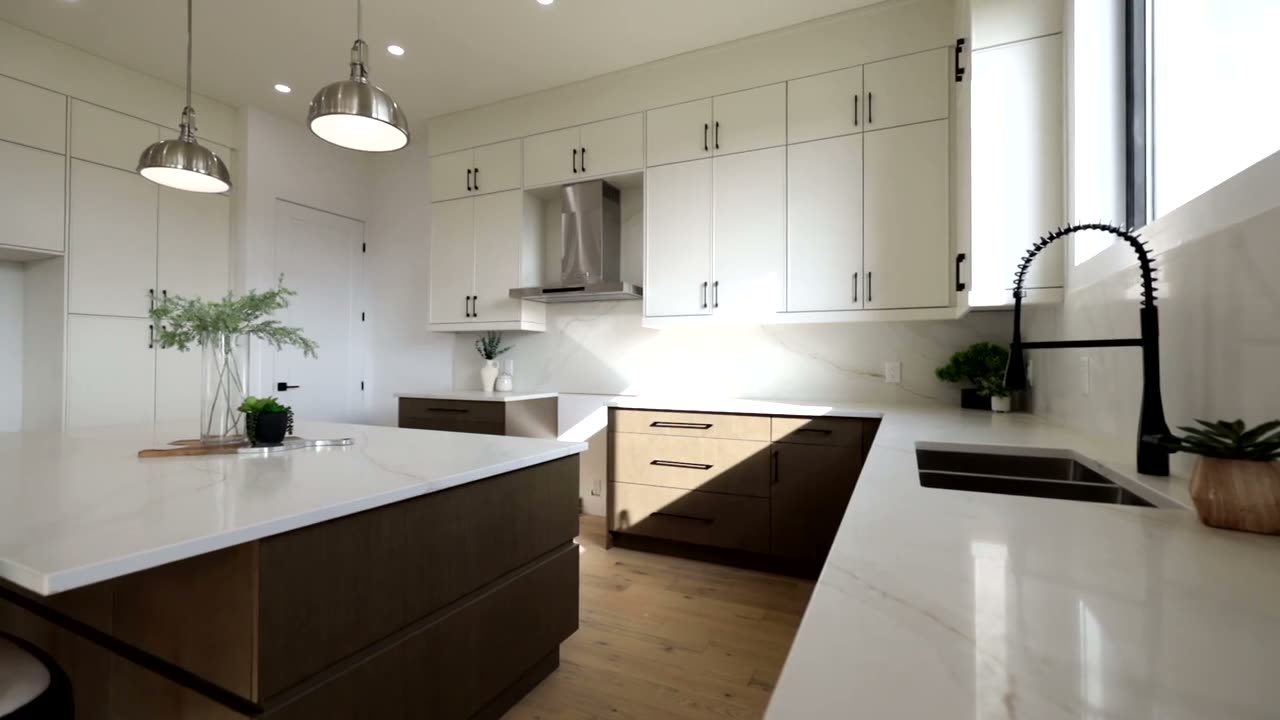Kitchen detail in a completed Carnaby home